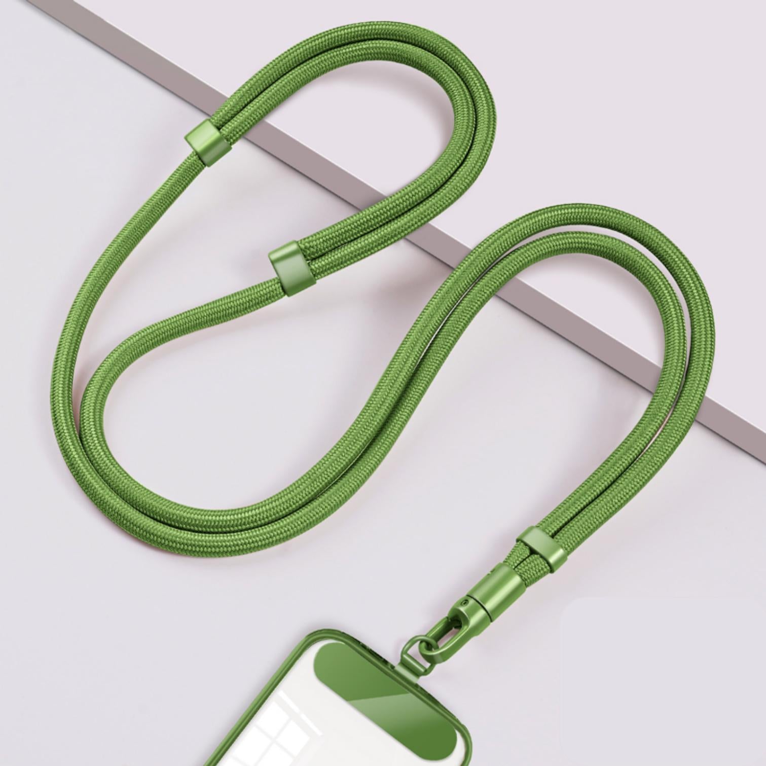 Phone Lanyard 1 Pack-1× Adjustable Neck Strap,1× Phone Patches,Universal Cell Phone Multifuctional Patch Lanyards Compatible with Most Smartphones