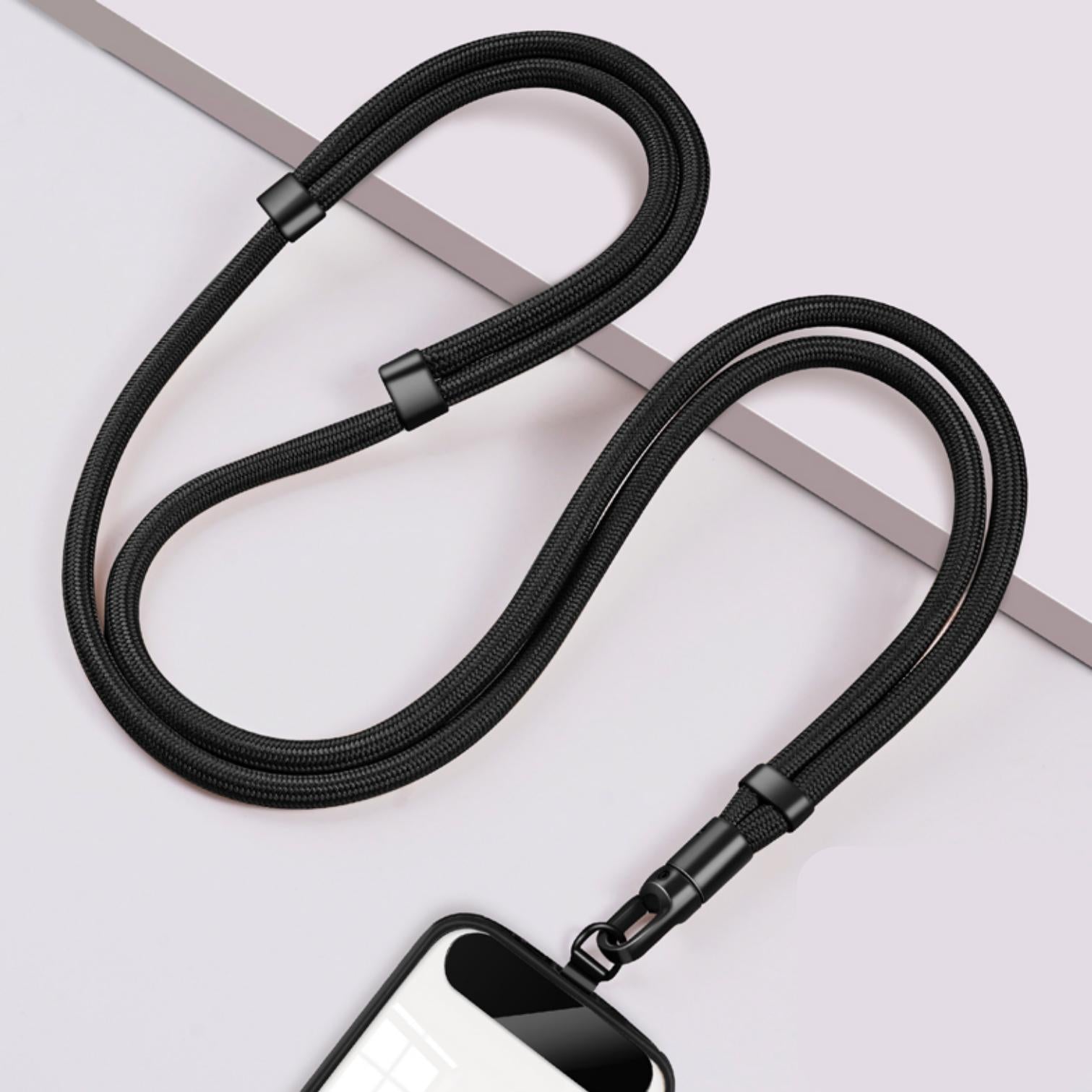 Phone Lanyard 1 Pack-1× Adjustable Neck Strap,1× Phone Patches,Universal Cell Phone Multifuctional Patch Lanyards Compatible with Most Smartphones
