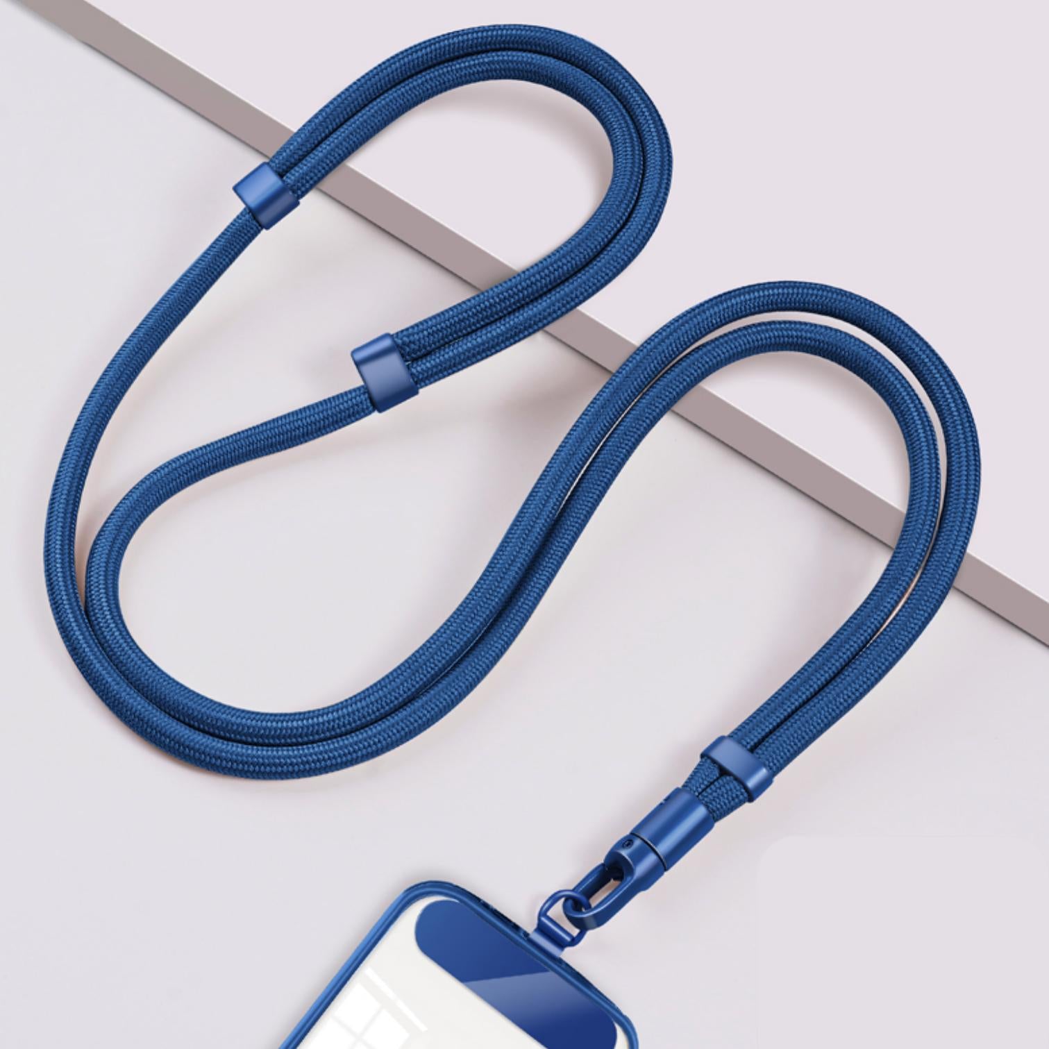 Phone Lanyard 1 Pack-1× Adjustable Neck Strap,1× Phone Patches,Universal Cell Phone Multifuctional Patch Lanyards Compatible with Most Smartphones
