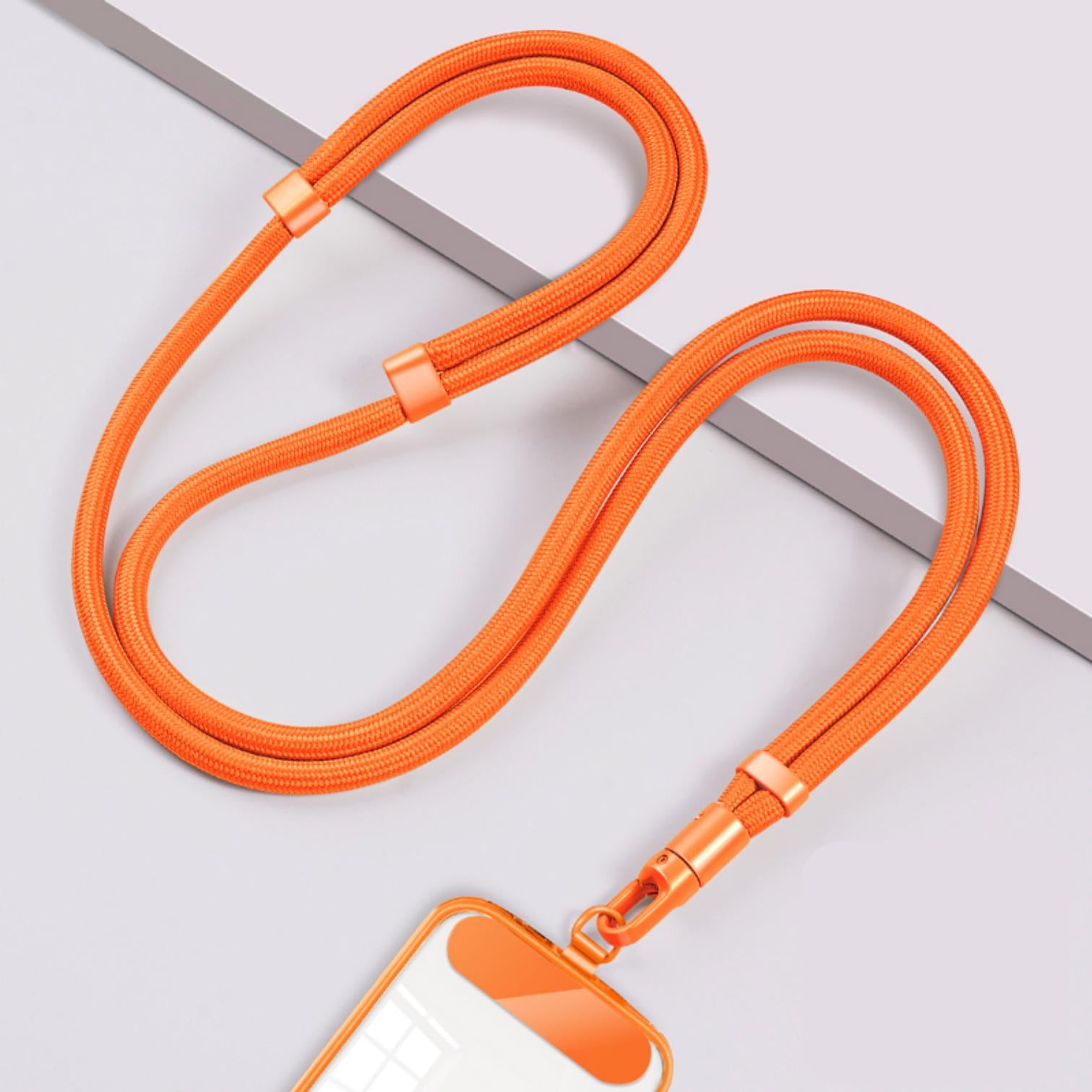 Phone Lanyard 1 Pack-1× Adjustable Neck Strap,1× Phone Patches,Universal Cell Phone Multifuctional Patch Lanyards Compatible with Most Smartphones